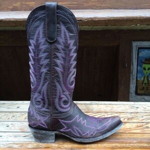 Old Gringo Purple Cowboy Boots